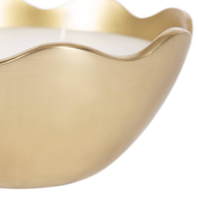Kate and Laurel Alessia Metal Candle Bowl