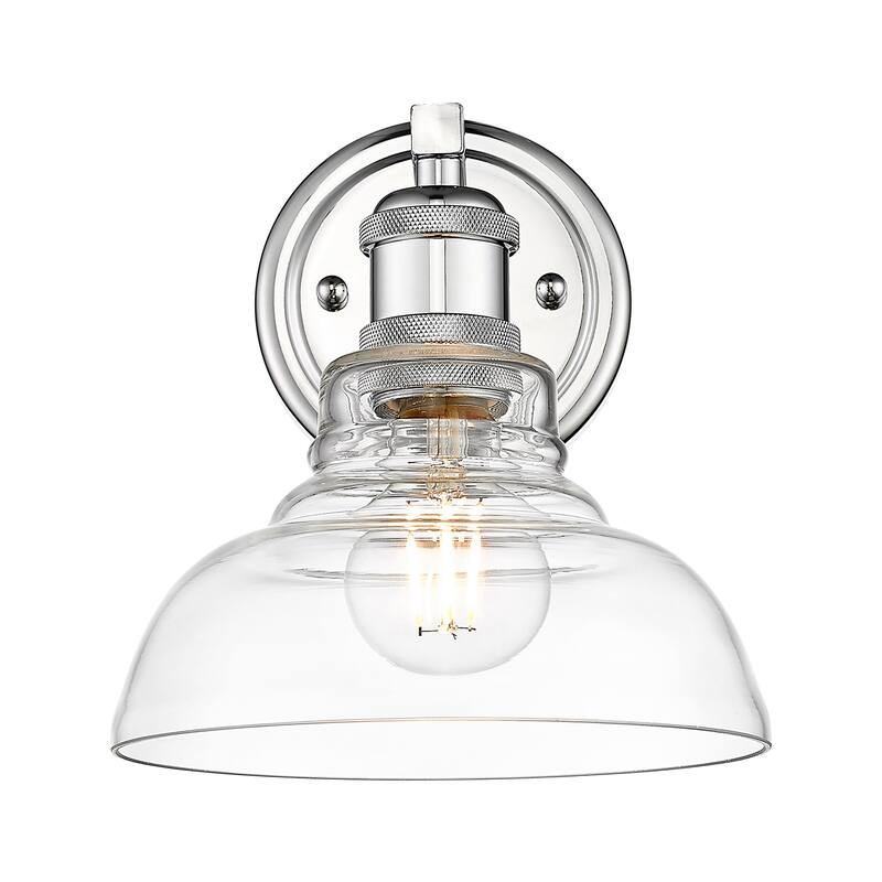 Yep by Golden Lighting Carver 1-light Vanity in Chrome