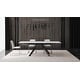 preview thumbnail 5 of 6, B-Modern Nairi Extension Dining Table - White Carrera