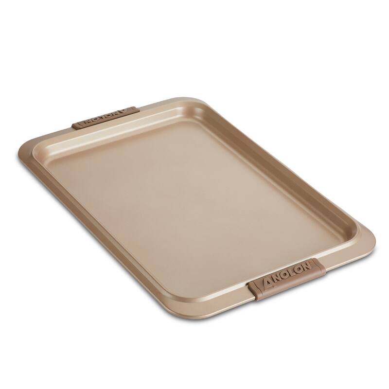 Anolon Advanced Bakeware Nonstick Baking Sheet Pan with Silicone Grips