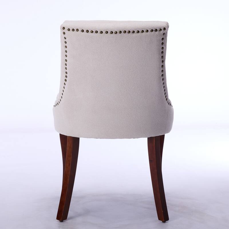 Modern Double-layer Dining Chairs Set of 4