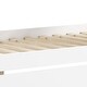 preview thumbnail 25 of 24, Twin Over Twin Bunk Bed Wood Bed Frame with 2 Storage Drawers and Ladder-Gray