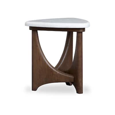 Magnussen Home Arwen Turkish Coffee Shaped End Table - 22.63''W x 22''D x 24''H