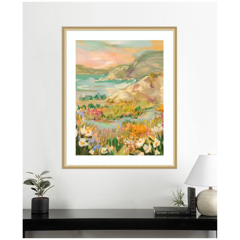 Kate and Laurel Framed Art Landscape 4 by Annie Quigley