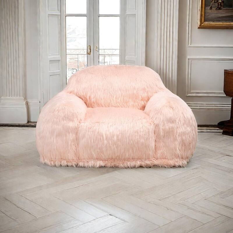 stufurhome Bean Bag Chair Sofa Foam Filled Sofa Chair Large Lazy BeanBag Sofa with Armrests for Living Room, Bedroom,Office