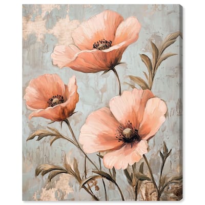 Artistic Blooms Canvas by Art Remedy, Gallery Wrapped