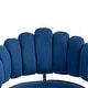 preview thumbnail 37 of 118, Velvet Home Office Desk Chair, Height Adjustable Task Chair, Armless Single Chair with Wheels, 360° Swivel Vanity Chair - N/A