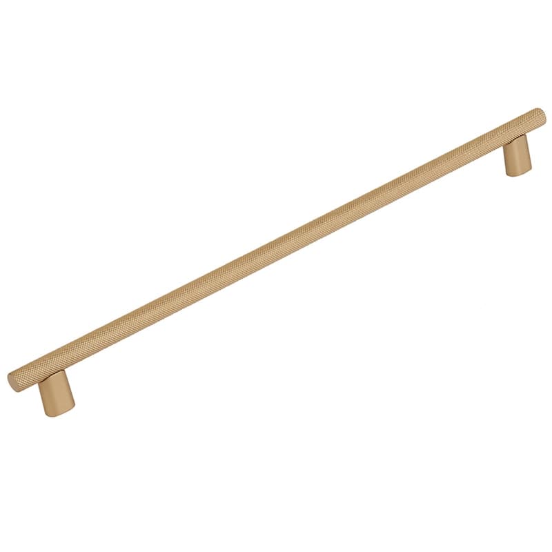 Schaub and Company 211096 Monza 12" Center to Center Modern Industrial - Signature Satin Brass
