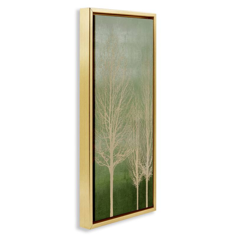 Stupell Tree Over Ombre Framed Floater Canvas Wall Art Design By Kate Bennett