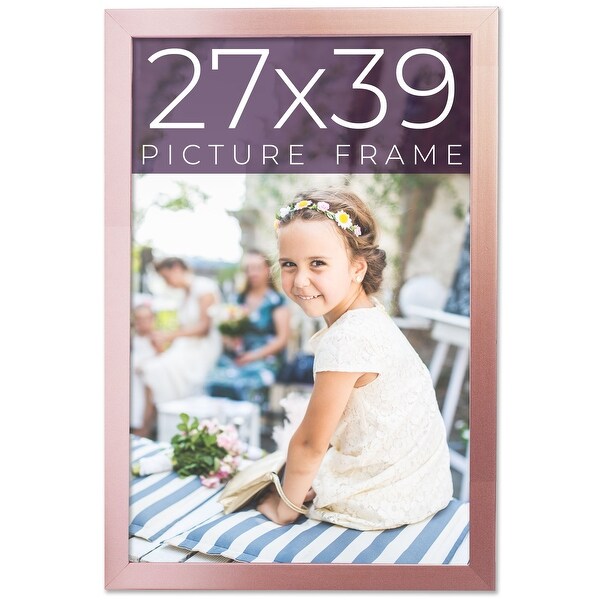 27x39 Picture Frame - Contemporary Picture Frame Complete With UV