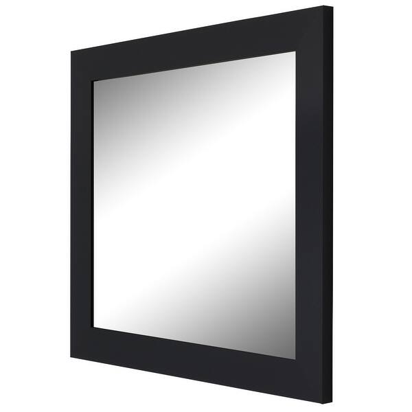 Matte Black Urban Metro Bathroom Vanity Wall Mirror On Sale Bed Bath & Beyond 37474791