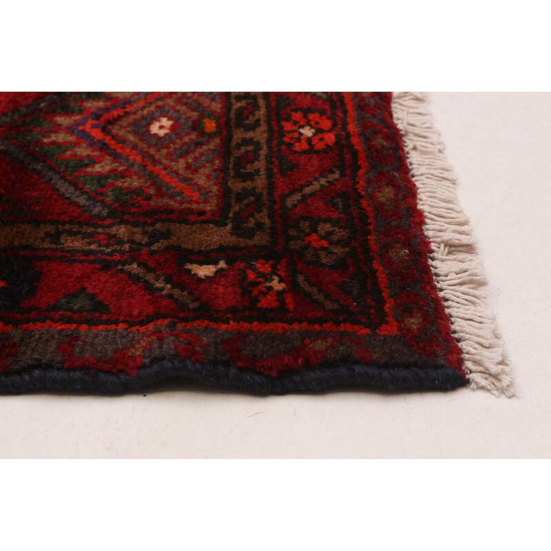 ECARPETGALLERY Hand-knotted Konya Red Wool Rug - 4'3 x 6'7