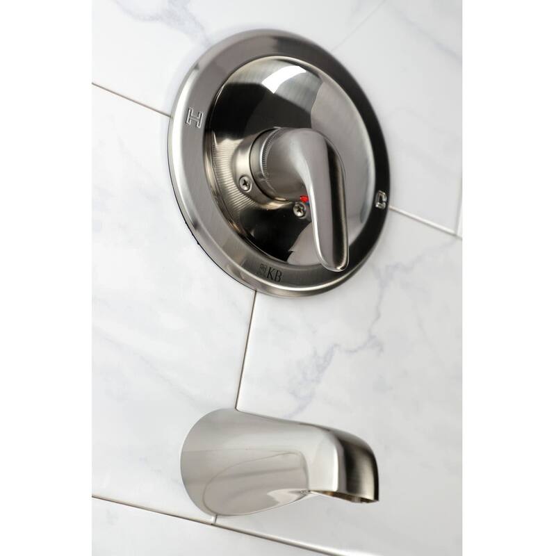 Kingston Brass Tub Only Trim Package with Single Lever Handle and Tub
