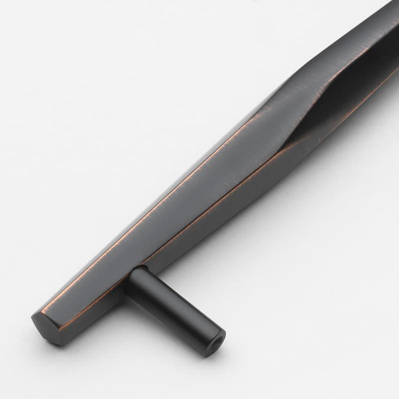 GlideRite 5-Pack 5-inch Center Solid Faceted Bar Bar Pull