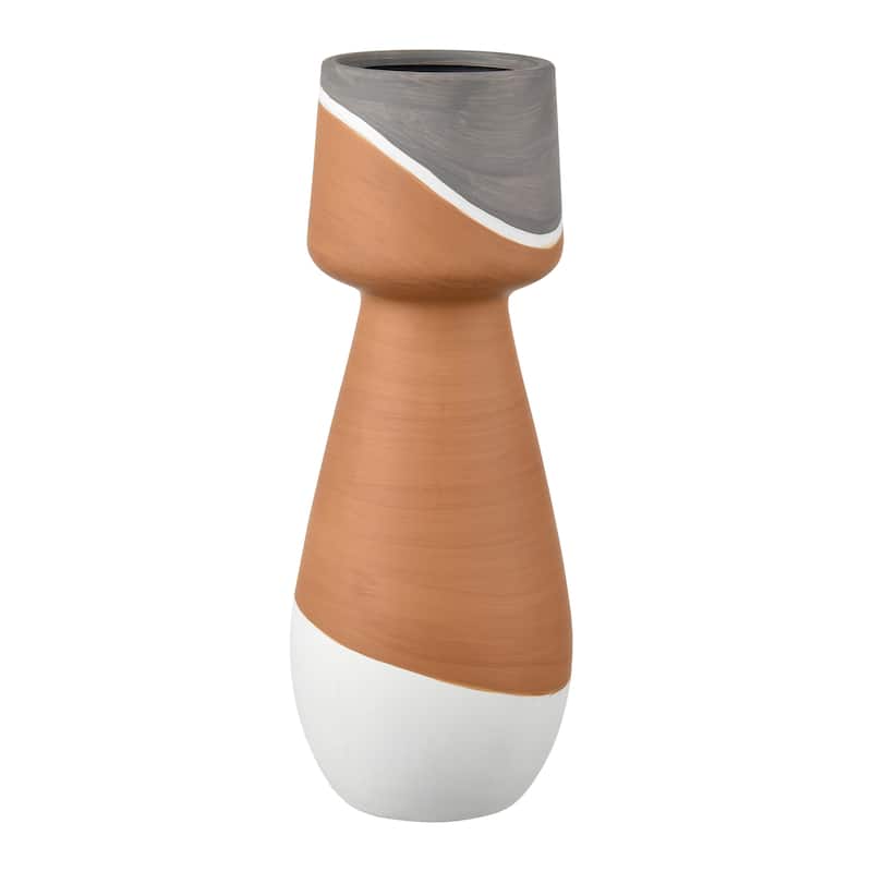 Elk Home Eko Vase - Large Terracotta