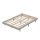 preview thumbnail 24 of 22, Modern Full Floating Platform Bed Frame with Slat Support, Pine Wood Platform Bed for Bedroom, No Box Spring Needed