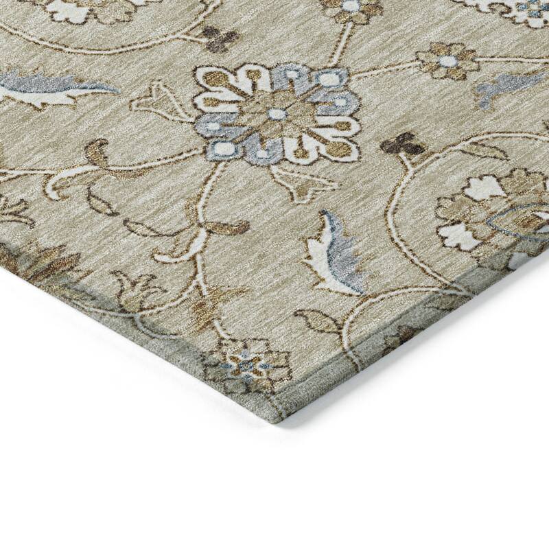 HomeRoots Moroccan Transitional Rectangle Outdoor Rug