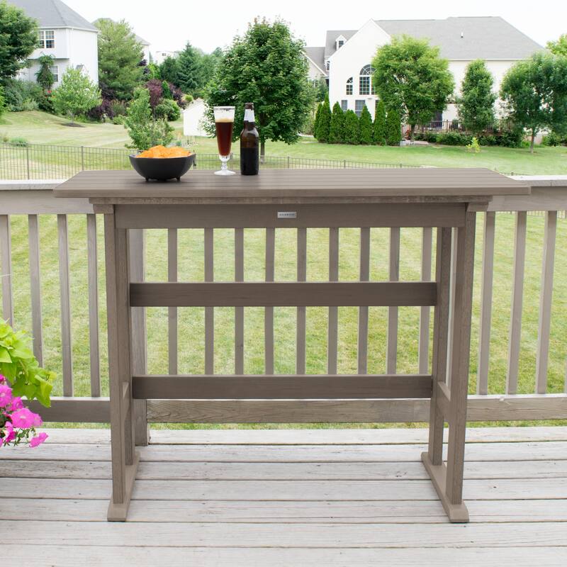 Lehigh Eco-friendly Balcony Table - Bar-height