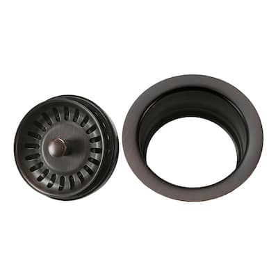 3.5-in Deluxe Garbage Disposal Drain w/ Basket in Oil Rubbed Bronze (D-130ORB)