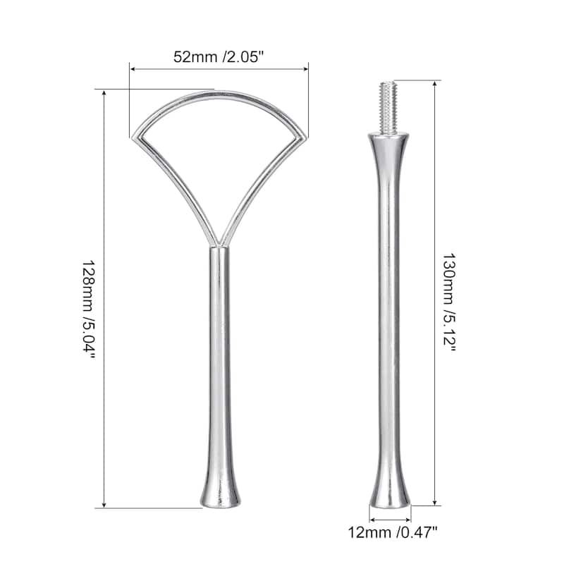 3 Tier Tray Cake Stand Hardware Fitting,Fruit Plate Tray Holder 3 Set