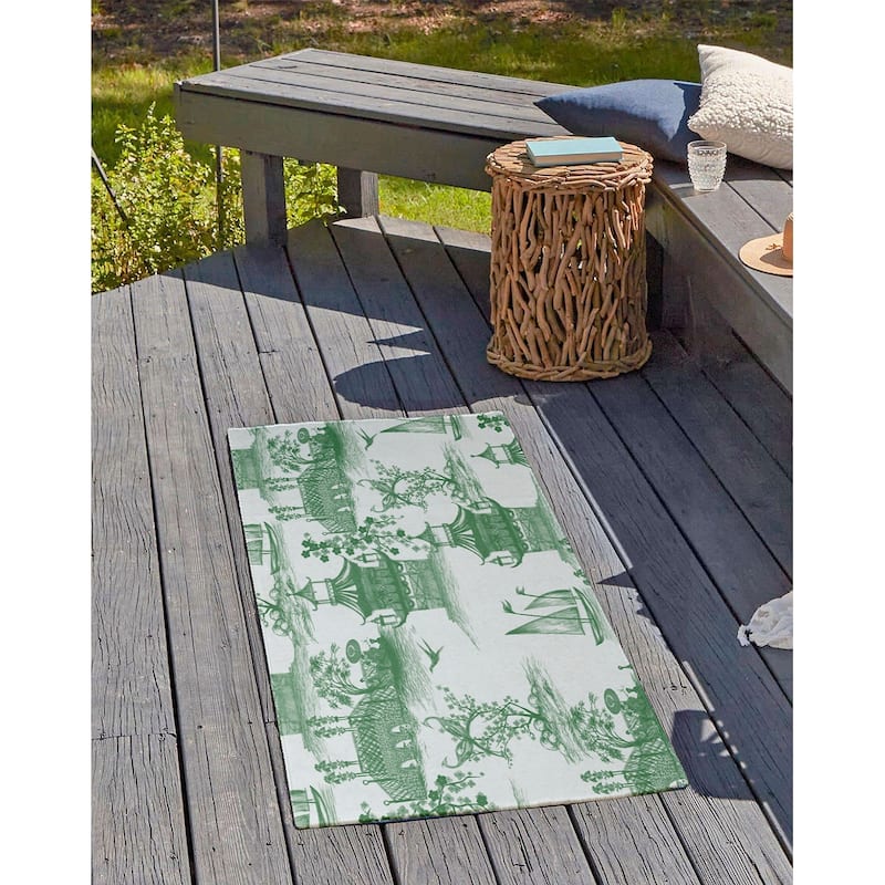 China Old Oriental Chenille Area Rug