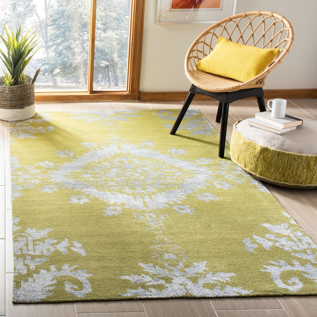SAFAVIEH Hand-knotted Stone Wash Theddy Modern Wool Rug