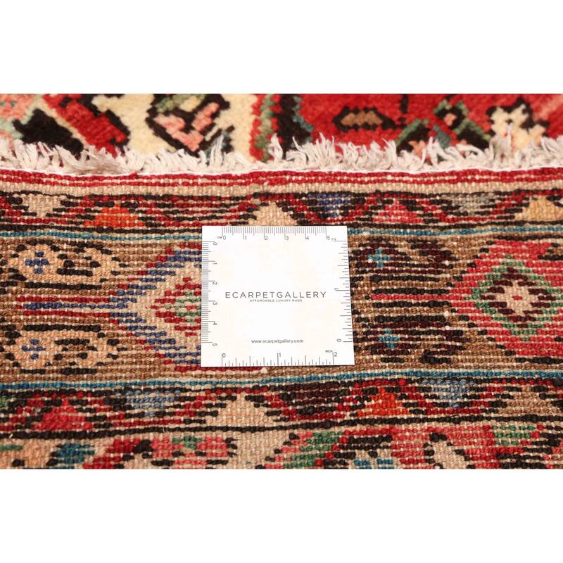 ECARPETGALLERY Hand-knotted Anadol Red Wool Rug - 3'9 x 5'3