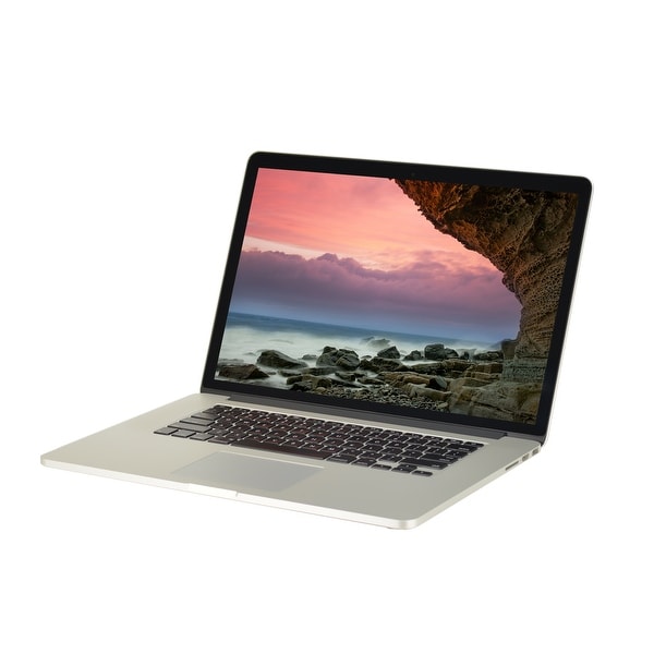 Apple Core i7-4750HQ Quad Core 2.0GHz 8GB RAM 256GB SSD 15.4-inch Retina Macbook Pro ME293LL/A (Refurbished)