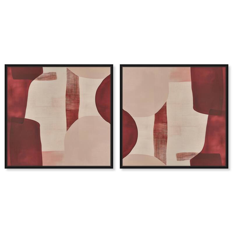 Glacial Tapestry Canvas by Art Remedy - 30" x 30" - White