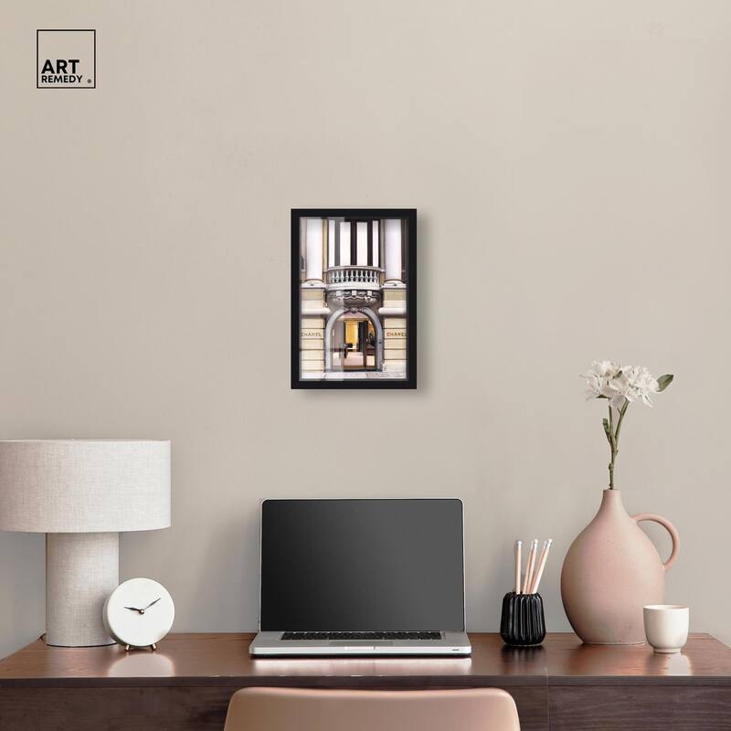 Expensive Store in Paris Shadowbox by Art Remedy
