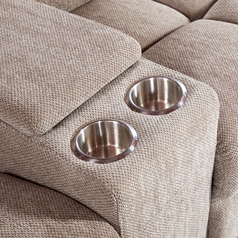 Liyasi Dual OKIN Motor Power Recliner Sofa 2 Seater 1.5L-R+1.5R-R Multiple Combinations