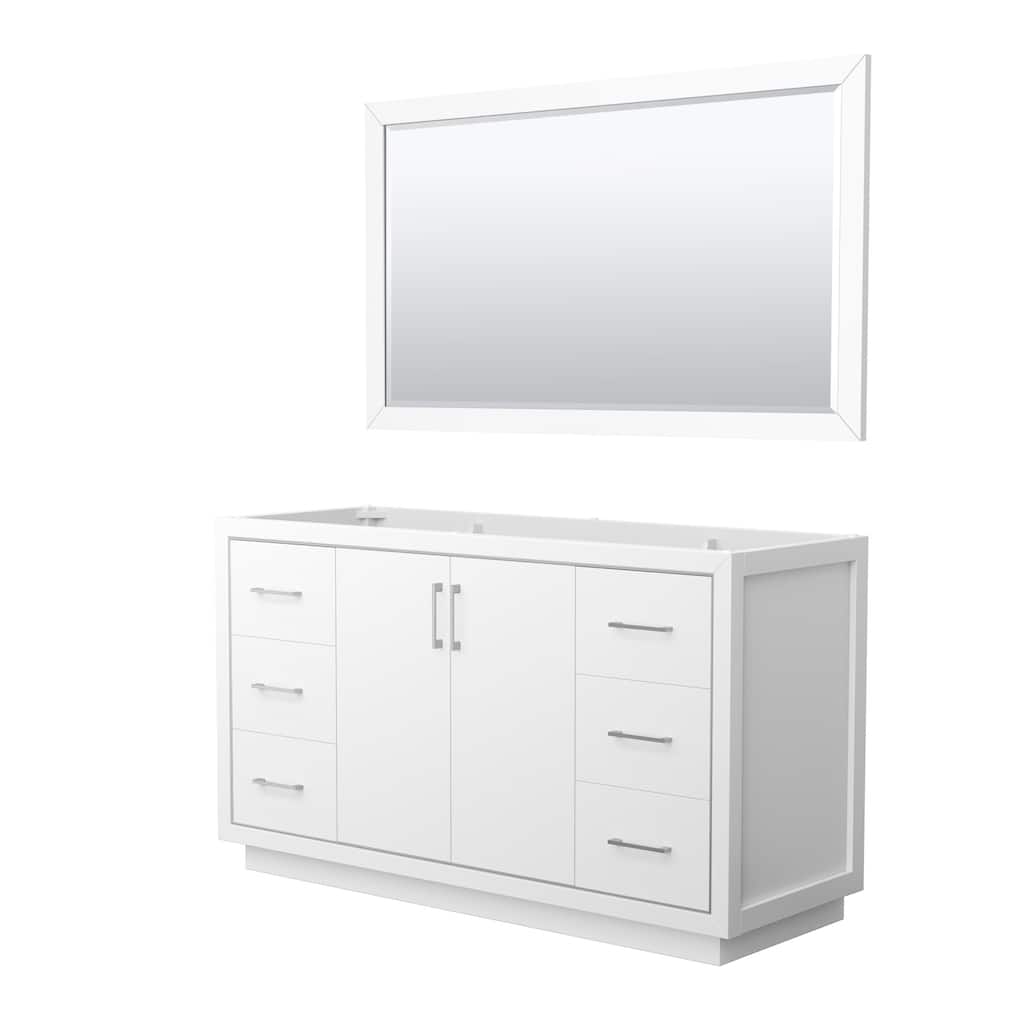 Wyndham Collection WCF1111-60S-CX-M58 Icon 60" Single Free Standing