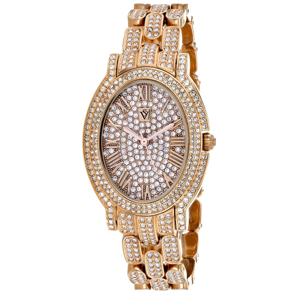 Christian Van Sant Women's Amore Rose Gold Dial Watch - CV7235 - Rose Gold - 6 (36)