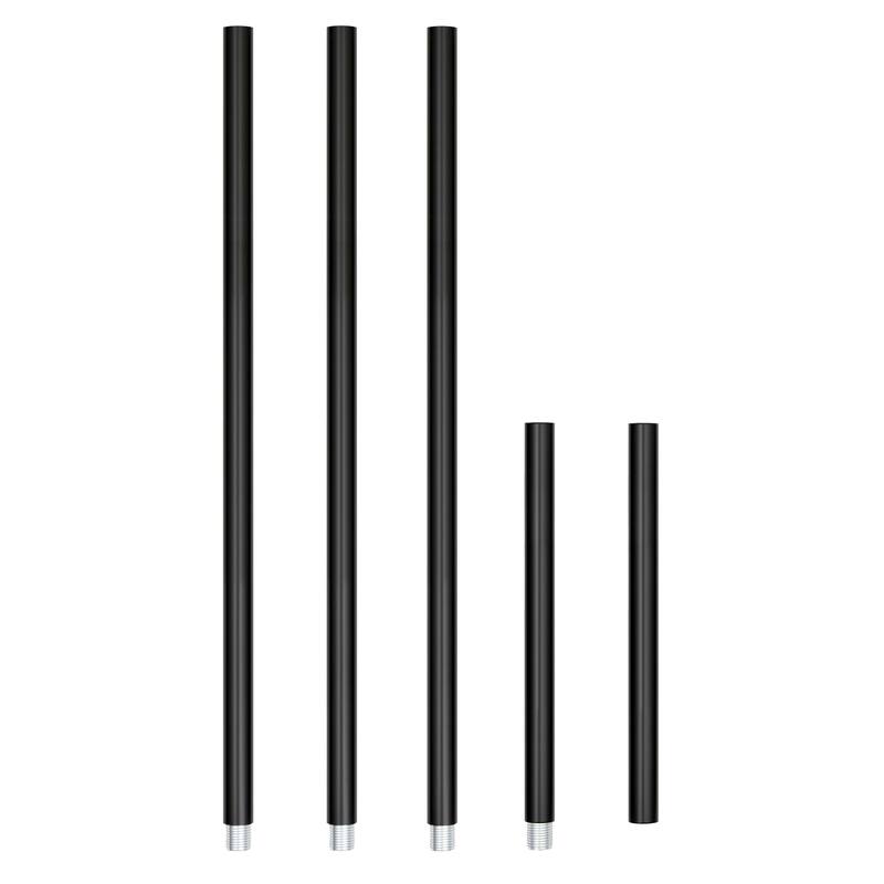 CO-Z 3-Light Antique Bronze Double Drum Pendant Chandelier