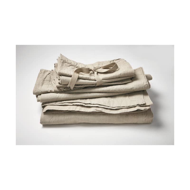 Threads Slub Sand Cotton Napkin Set Of 4, 2.0" Hem - 20 x 20