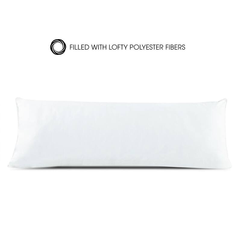I AM™ Huggable Body Pillow - White