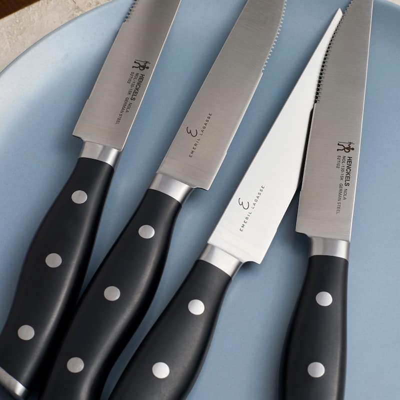 Henckels Nola 4-pc Steak Knife Set - Stainless Steel