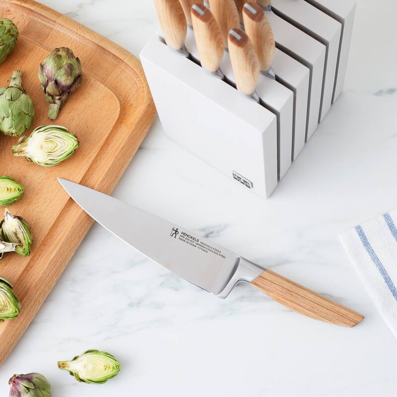 Henckels Pakka 13-pc Knife Block Set - Wood