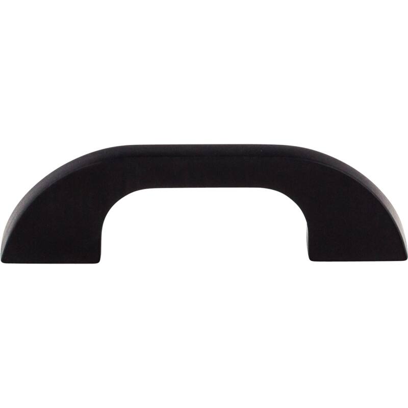Top Knobs Neo 3 Inch Center to Center Handle Cabinet Pull from the - Flat Black