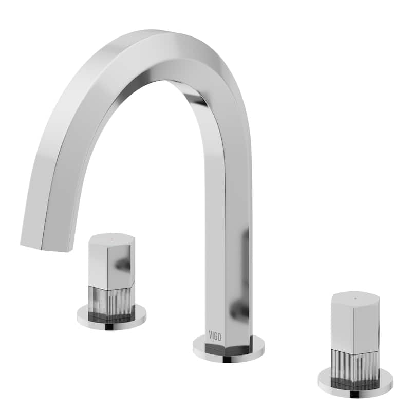 VIGO Hart 9" H 2-Handle Widespread Bathroom Faucet