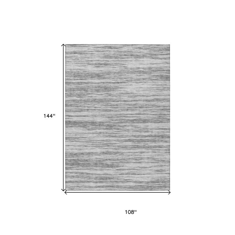 HomeRoots Abstract Modern Rectangle Outdoor Rug