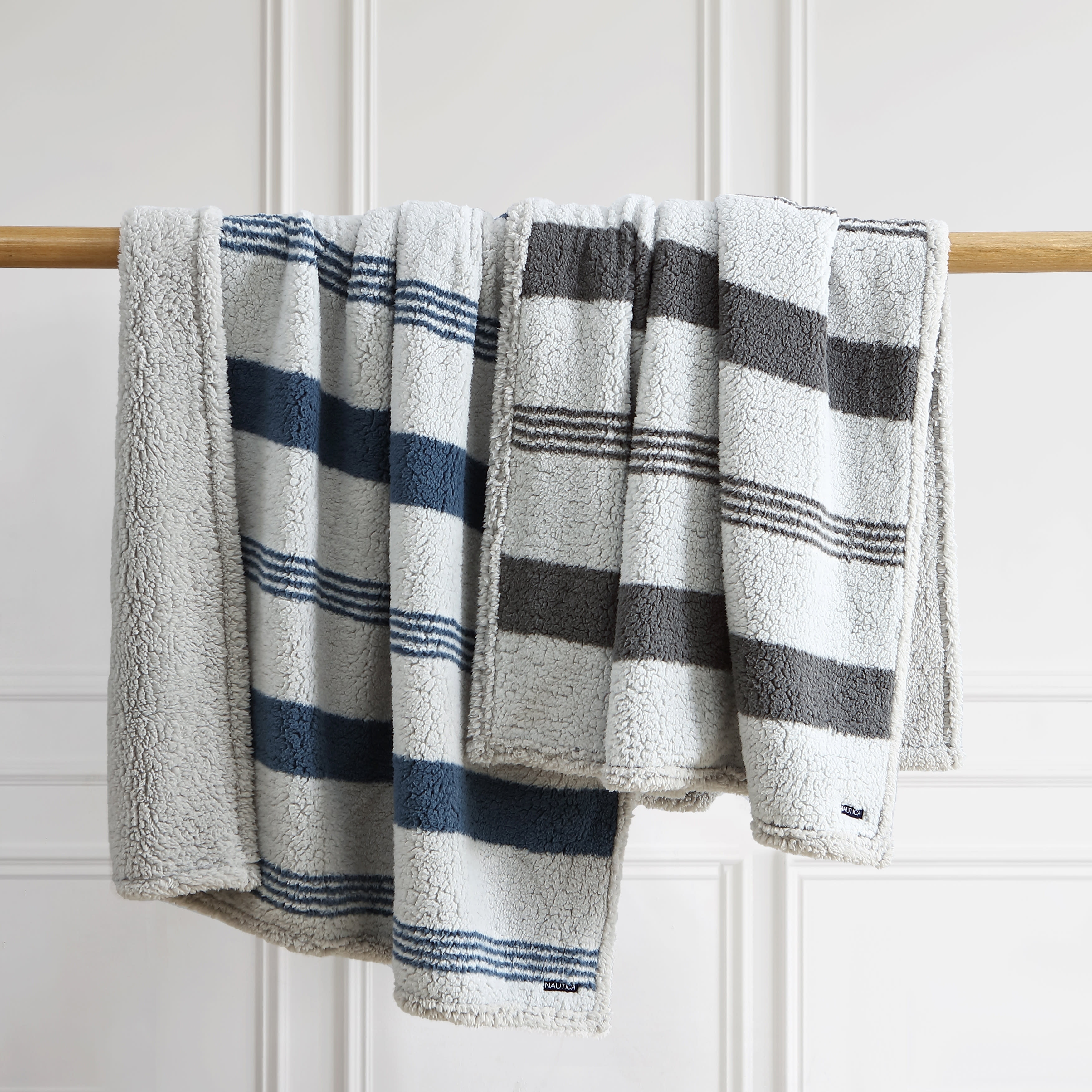 Nautica sherpa blanket deals