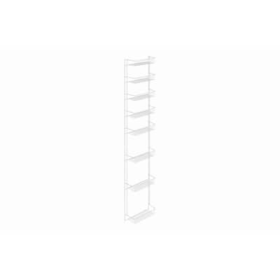 ClosetMaid 8-Tier Fixed Mount Wall Rack
