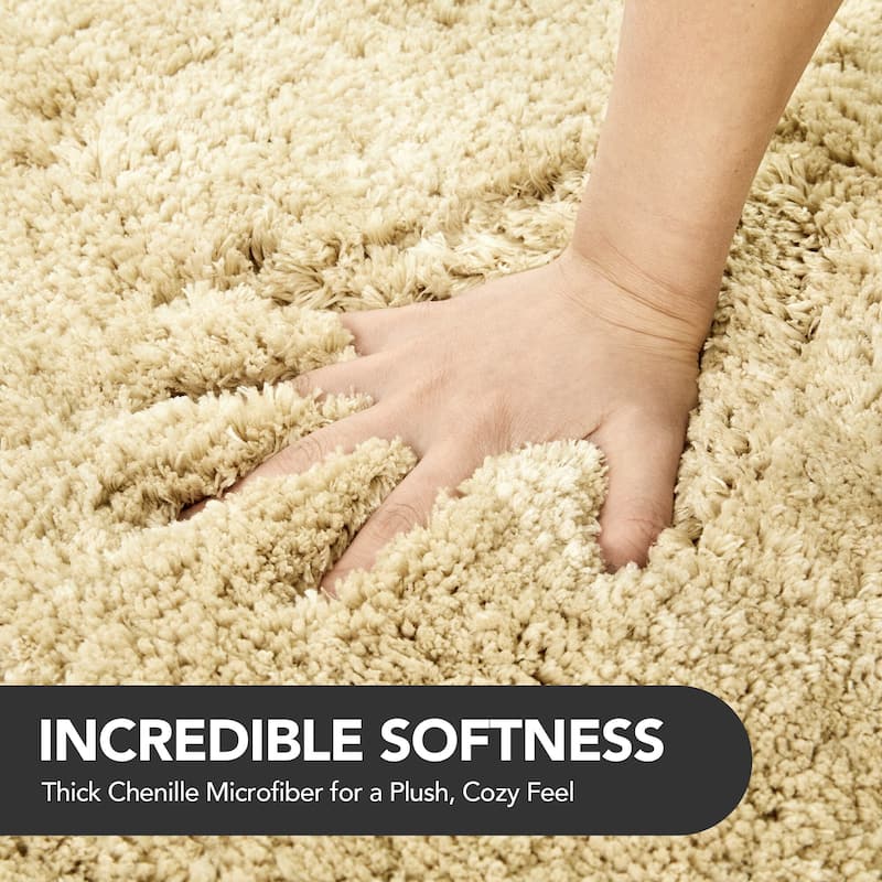 Deconovo Super Absorbent & Thick Bath Mat Rugs (1 PC)
