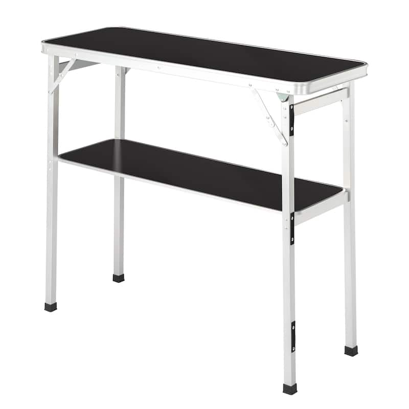 Lightweight Folding Table for Indoor Outdoor Parties and Exhibits