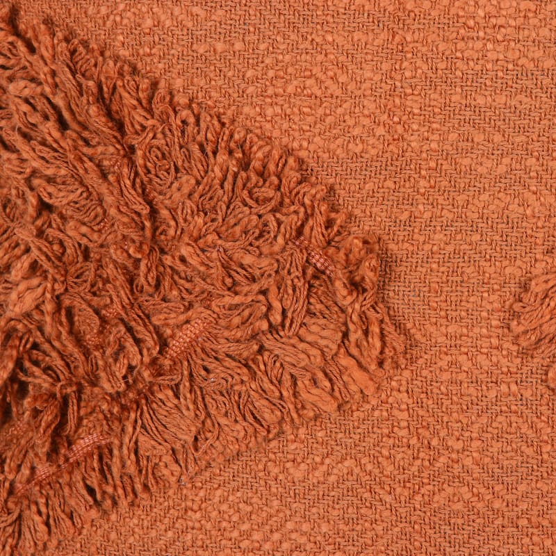 Novica Handmade Copper Delight Cotton Cushion Covers (Pair)