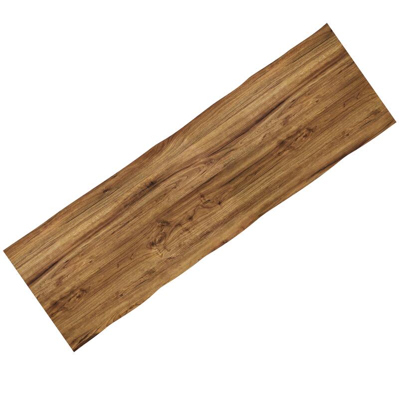 WYNDENHALL Emanuel SOLID MANGO WOOD 42 inch Wide Industrial Contemporary Bench in Natural - 12.8" d x 42.3" w x 16.7" h