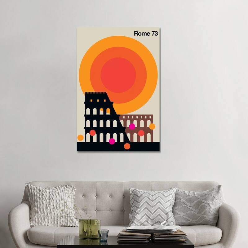 iCanvas "Rome 73" by Bo Lundberg Canvas Print - 48x32x1.5
