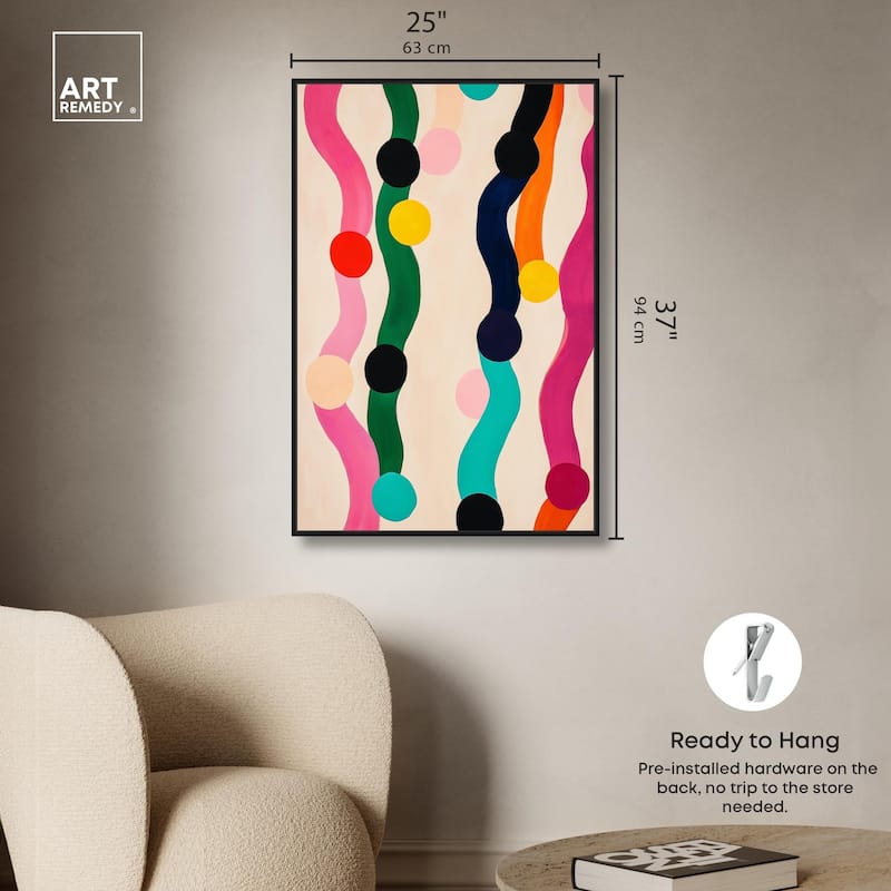Pearl Colors I Canvas by Art Remedy