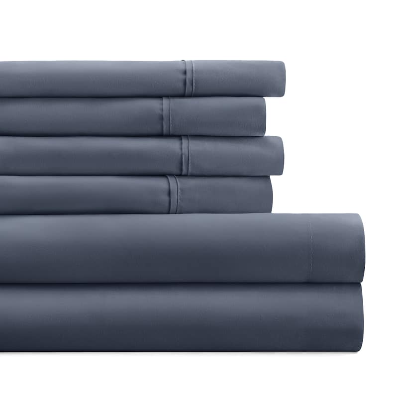 Becky Cameron Double Brushed Deep Pocket 6 Piece Sheet Set